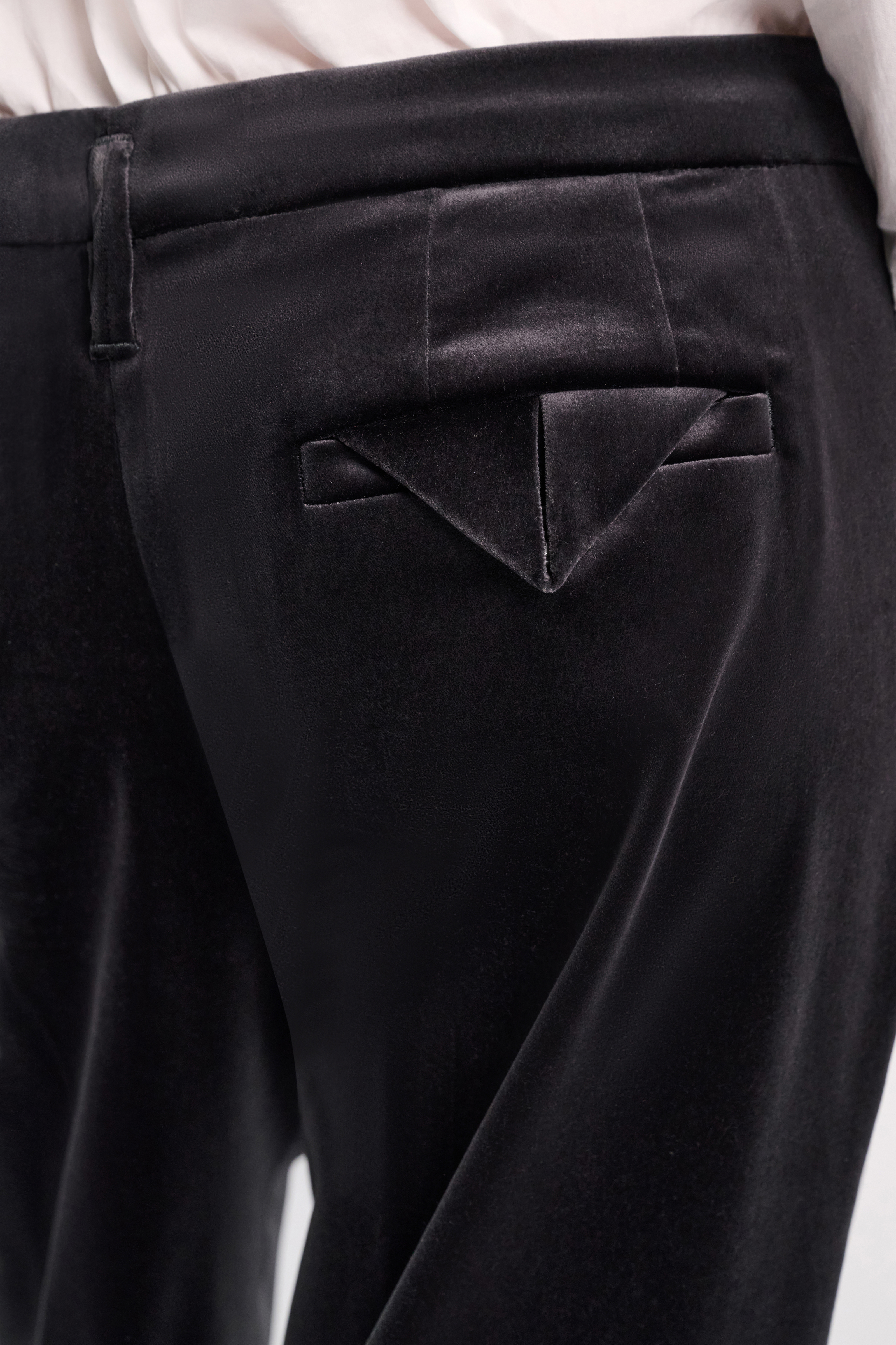 Dorothee Schumacher Velvet trousers graphite